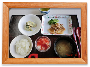 肉の角煮が 「やわらかで美味しい」 と好評でした